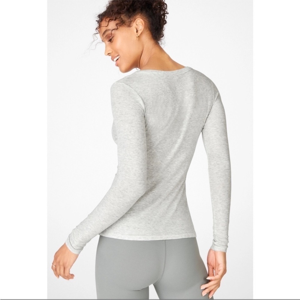Fabletics Jess Ribbed Modal Long Sleeve - Picture 2 of 10